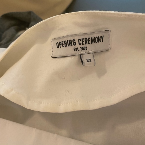 Opening Ceremony asymmetrical button down shirt - Picture 6 of 8